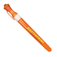 Caneta Marca Texto Slim Neon Laranja 1 Unidade Masterprint