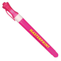 Caneta Marca Texto Slim Neon Rosa 1 Unidade Masterprint
