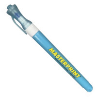 Caneta Marca Texto Slim Neon Azul 1 Unidade Masterprint
