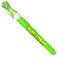 Caneta Marca Texto Slim Neon Verde 1 Unidade Masterprint