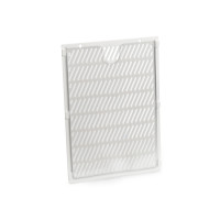 Suporte para Aviso Branco Acrílico Maxcril