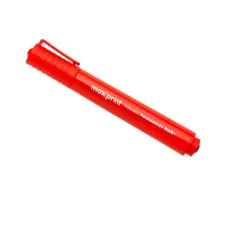 Marcador Permanente Ponta Chanfrada 70909-9 Vermelho Maxprint
