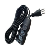 Extensão Elétrica 3 metros 3 tomadas Megatron