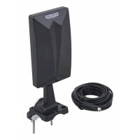 Antena UHF/VHF Digital e Analógica Interna e Externa MT-003 Megatron
