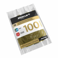 Elastico Super Amarelo Nº 18 Pct C/100 Uni  Mercur 