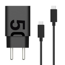 Carregador USB-C Turbo 50 Duo 8X com Cabo M-507 Motorola