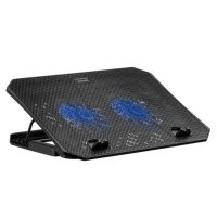 Base para Notebook até 15,6” AC392 2 Coolers LED Azul USB Multilaser