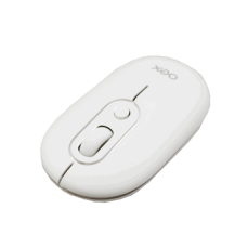 Mouse Óptico Wireless Recarregável USB Branco MS606 OEX Mouse Óptico Wireless Recarregável USB Branco MS606 OEX