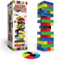Jogo Torre Caiu Perdeu PRO 45 Peças Pais e Filhos