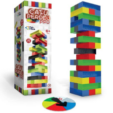 Jogo Torre Caiu Perdeu PRO 45 Peças Pais e Filhos
