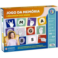Jogo da Memória Língua dos Sinais Libras Pais e Filhos