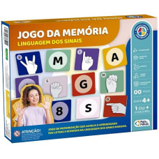 Jogo da Memória Língua dos Sinais Libras Pais e Filhos Jogo da Memória Língua dos Sinais Libras Pais e Filhos
