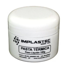 Pasta Térmica 100g Branca 23029 Implastec