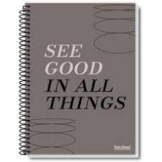 Caderno Espiral 1/4 96 Folhas Capa Dura TALK Pauta Branca Caderno Espiral 1/4 96 Folhas Capa Dura TALK Pauta Branca