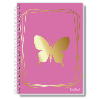 Caderno 80 Folhas 1 Matéria Capa Dura Fly Pauta Branca Caderno 80 Folhas 1 Matéria Capa Dura Fly Pauta Branca