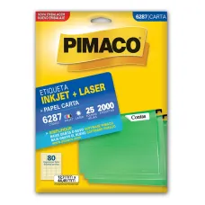 Etiqueta Adesiva 6287 Carta 12,7x44,45mm 25 Folhas Pimaco Etiqueta Adesiva 6287 Carta 12,7x44,45mm 25 Folhas Pimaco