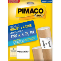 Etiqueta Adesiva Pimaco 8296 25 Folhas