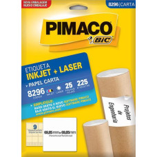 Etiqueta Adesiva Pimaco 8296 25 Folhas