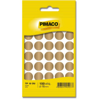 Etiqueta Adesiva 16mm Env C/5 Fls 150 Etiquetas Ouro Tp-16 Pimaco