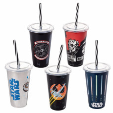 Copo para refri Star Wars 500ml 17126 Plasútil Copo para refri Star Wars 500ml 17126 Plasútil