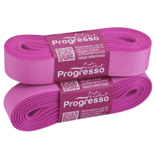 Fita Gorgurão Nº 5 22mm Rosa Chiclete 10 metros Progresso PG005-1364