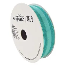 Fita Voal N° 5 22mm Verde Esmeralda 10 metros Progresso