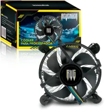 Cooler Processador Intel Soquete LGA 775 115x 1200 1366 G-VR302 Revenger