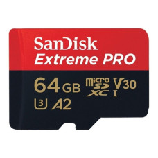 Cartao De Memoria Micro Sd 64Gb Extreme Pro 4K Sandisk Sdsqxcu-064G-Gn6Ma