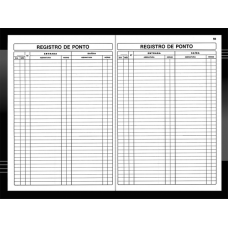 Livro Ponto Ofício 50 Folhas 4 Assinaturas 215x315mm 10022 São Domingos