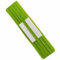 Elástico Chato 7mm Verde Limão 10 metros São José