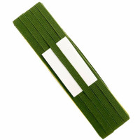 Elástico Chato 7mm Verde Musgo 10 metros São José
