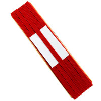 Elástico Chato 7mm Vermelho 10 metros São José