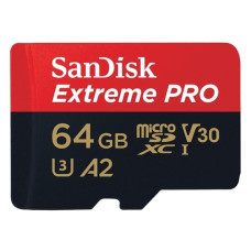 Cartão de Memória Micro SD 64GB Extreme 4K SanDisk