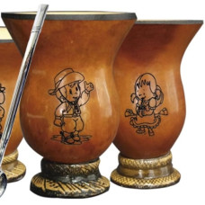 Kit Cuia de Chimarrão Infantil Meu Primeiro Chimarrão