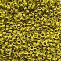 Ilhós Nº 54 Alumínio cor Amarelo 50 Unidades