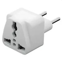 Adaptador de Tomada Universal 250V 10A ADA-25010 Shinka