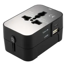 Adaptador de Tomada Universal 2 USB 1 TYPE C HHT202