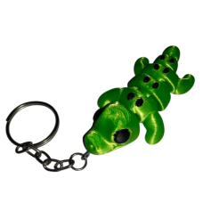 Chaveiro Manos Jacaré Verde Keychains 1 Unid