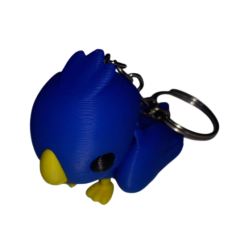 Chaveiro Manos Passarinho Azul Keychains 1 Unid