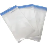 Saco Adesivado Transparente 20cmx30cm com 100 Unidades