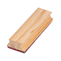 Apagador Madeira Quadro Negro e Verde 8188 Stalo