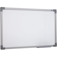 Quadro Branco Moldura MDF Alumínio Soft 120x90cm 4011 Stalo