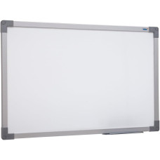 Quadro Branco Moldura MDF Alumínio Soft 120x90cm 4011 Stalo