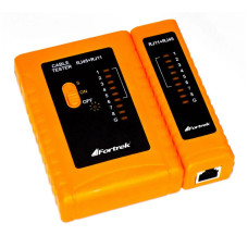Testador de Cabos Lan RJ11/45 Fortrek TCF101