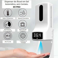 Termômetro K9 Pro 1 Litro Sensor Automático Dispenser