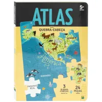 Livro Quebra-Cabeça Nosso Mundo Atlas Todo Livro Livro Quebra-Cabeça Nosso Mundo Atlas Todo Livro