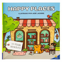 Livro de Colorir Happy Places Todo Livro Livro de Colorir Happy Places Todo Livro