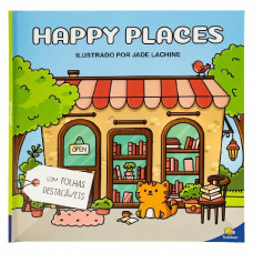 Livro de Colorir Happy Places Todo Livro Livro de Colorir Happy Places Todo Livro