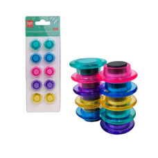 Ímã Decorativo Kit com 10 Peças Tokyo Colors