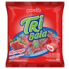 Bala Tribala Morango 100G